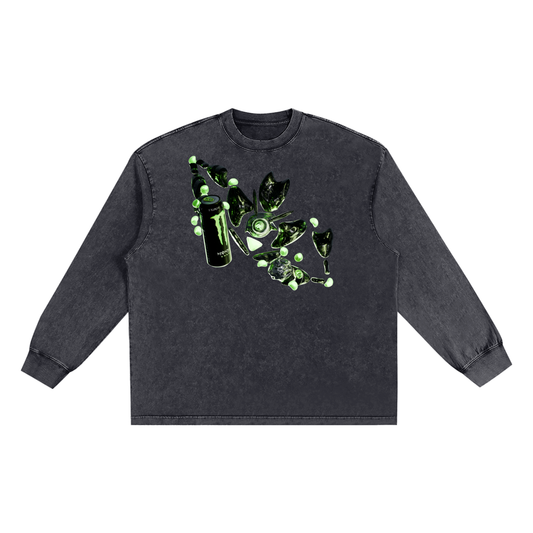 Ike 3D Golem Monster longsleeve